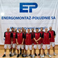 Basketball team carrying the EP emblem
