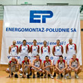 Basketball team carrying the EP emblem