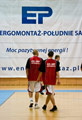 Basketball team carrying the EP emblem