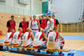 Basketball team carrying the EP emblem